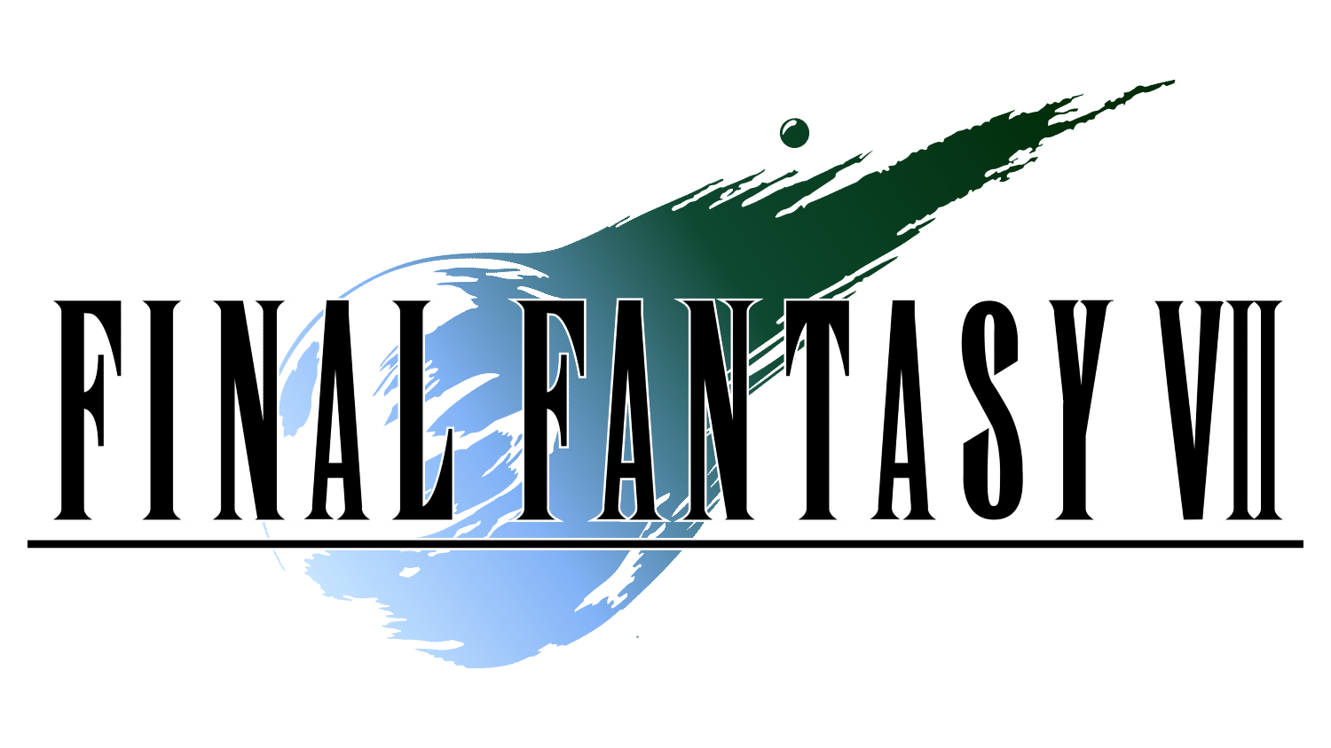 Final Fantasy 7 VII Promo Version logo for Playstation